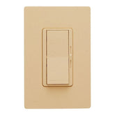 Lutron Diva DV-600PH-IV Dimmer, 120 V, 600 W, Halogen, Incandescent Lamp, Ivory